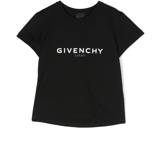 Givenchy Kids t-shirt con stampa - nero