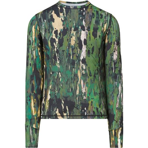 Aztech Mountain top base layer next to skin - verde