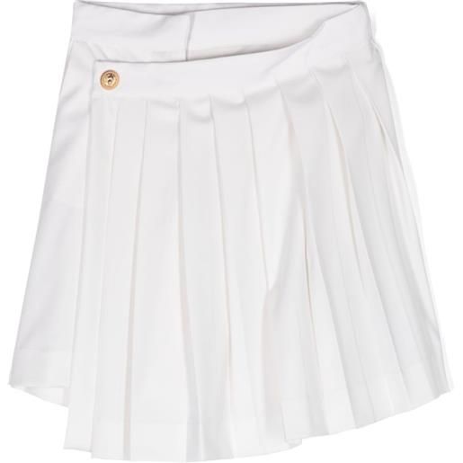 Balmain Kids gonna plissettata - bianco