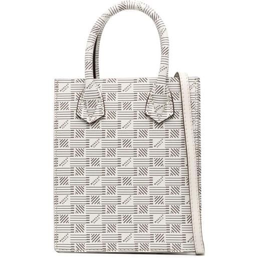 Moreau borsa a spalla suite junior in pelle - bianco