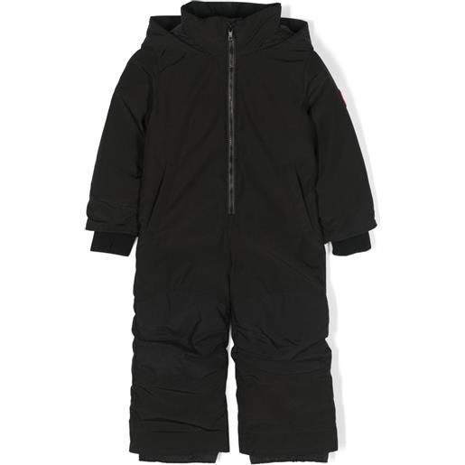 Canada Goose Kids tuta sportiva con applicazione - nero