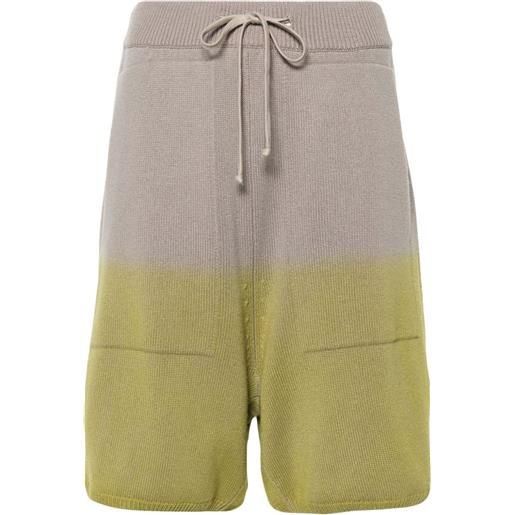 Moncler shorts x rick owens - verde