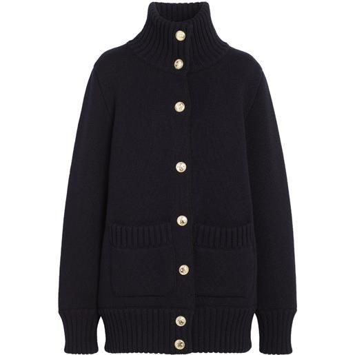 Barrie cardigan con bottoni - nero