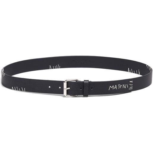 Marni cintura Marni mending - nero