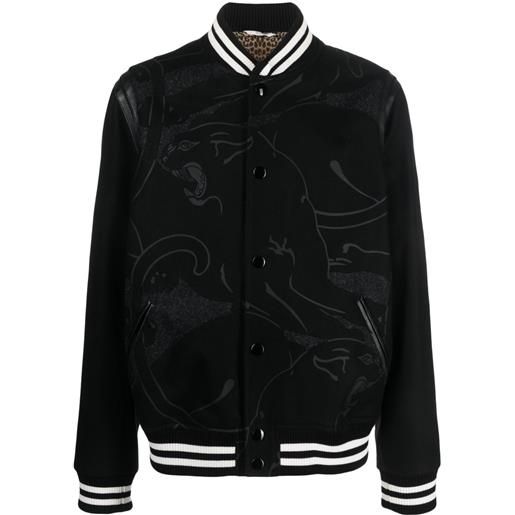 Valentino Garavani bomber con stampa grafica - nero