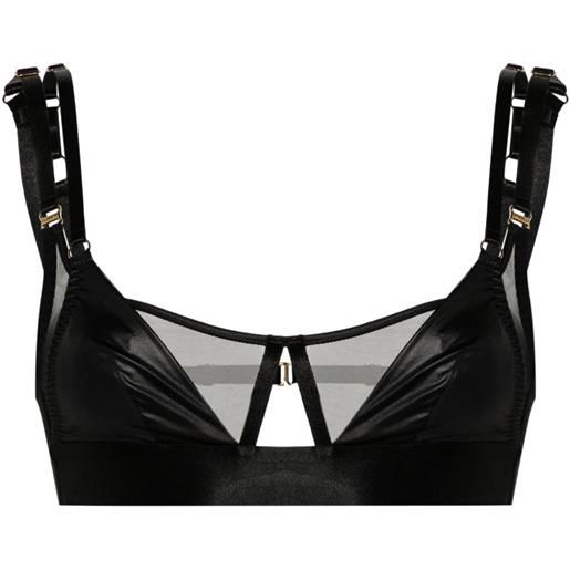 Bordelle reggiseno a triangolo - nero