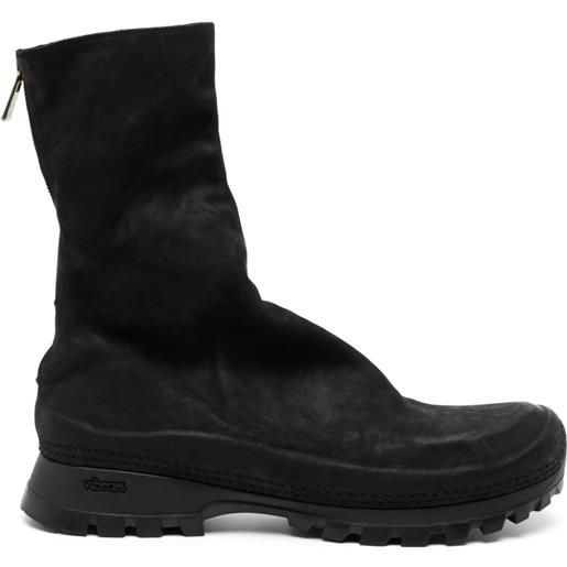 Yohji Yamamoto stivali a punta tonda - nero