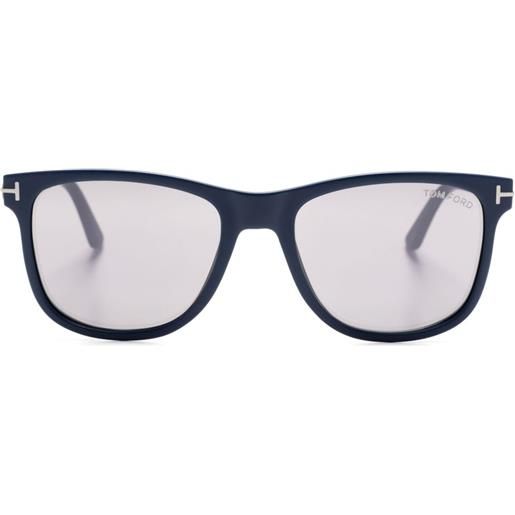 TOM FORD Eyewear occhiali da sole squadrati - blu