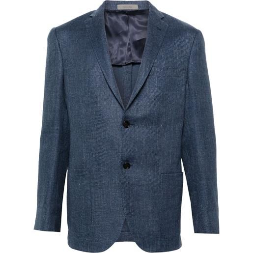 Corneliani blazer monopetto - blu