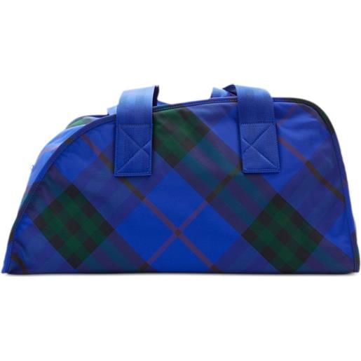 Burberry borsone shield - blu