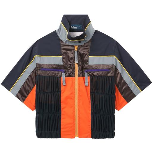 Kolor camicia con inserti - arancione