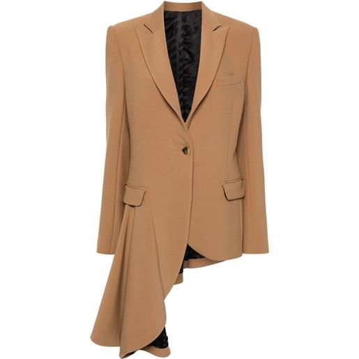 Viktor & Rolf blazer asimmetrico - marrone