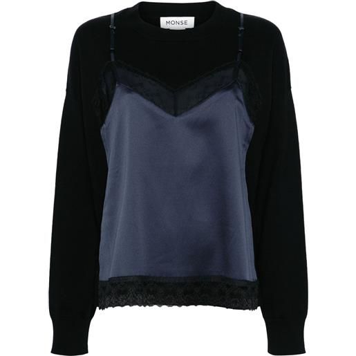 Monse maglione - nero