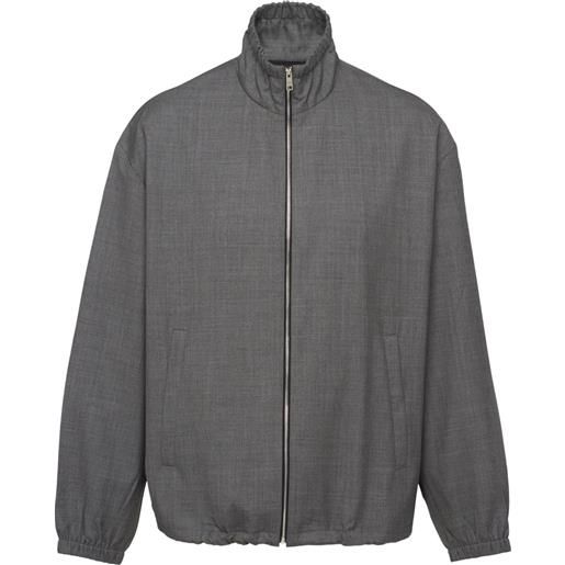 Prada giacca ampia - grigio