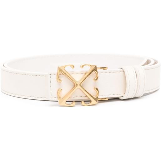 Off-White cintura new arrow - toni neutri