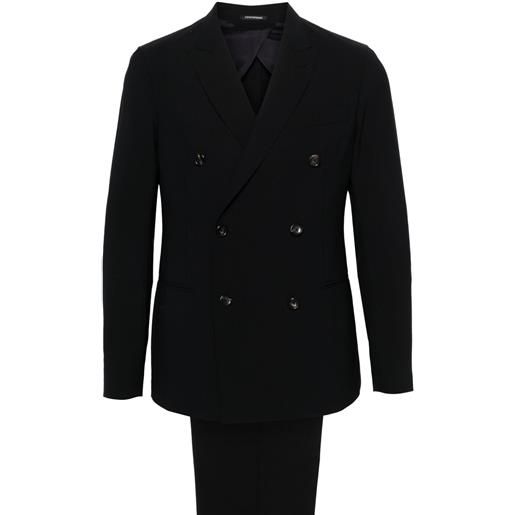 Emporio Armani completo doppiopetto - blu