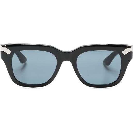 Alexander McQueen Eyewear occhiali da sole con montatura wayfarer - nero