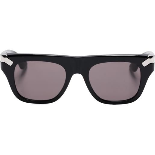Alexander McQueen Eyewear occhiali da sole squadrati - nero