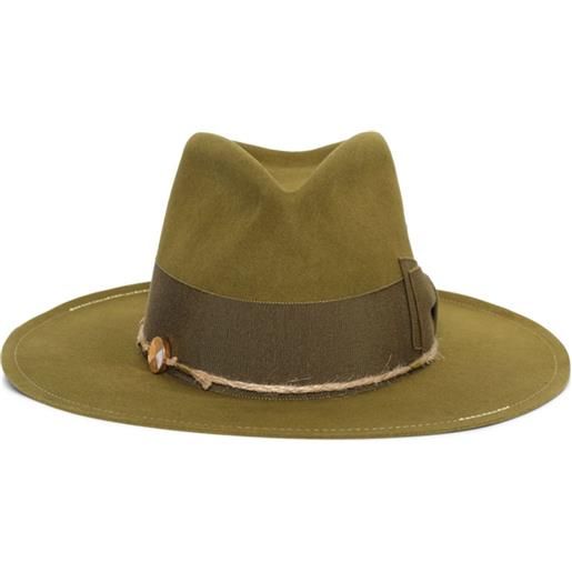 Nick Fouquet fedora river song - verde