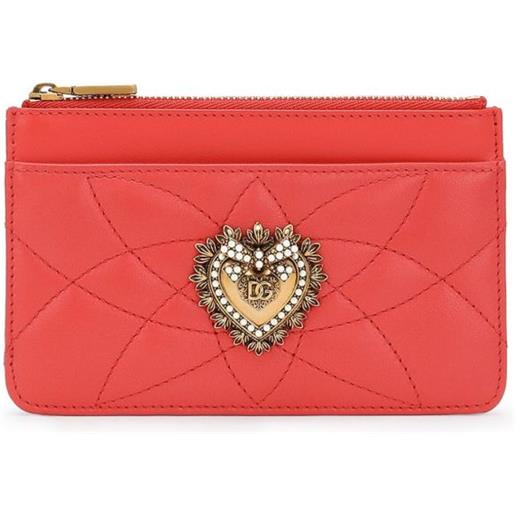 Dolce & Gabbana portafoglio devotion medio - arancione