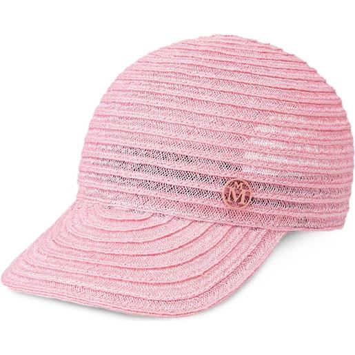 Maison Michel cappello da baseball tiger - rosa