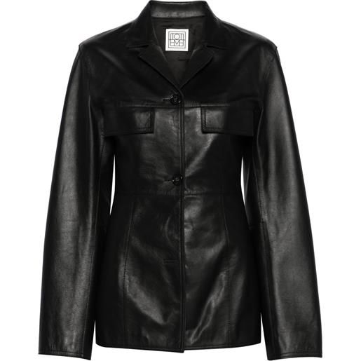 TOTEME giacca hourglass - nero