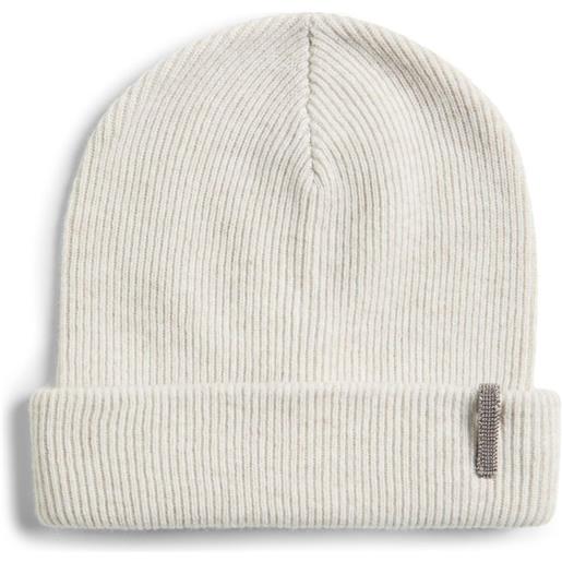 Brunello Cucinelli Kids berretto - bianco