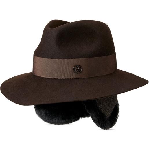 Maison Michel fedora rico - marrone