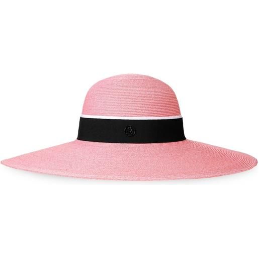 Maison Michel cappello blanche - rosa