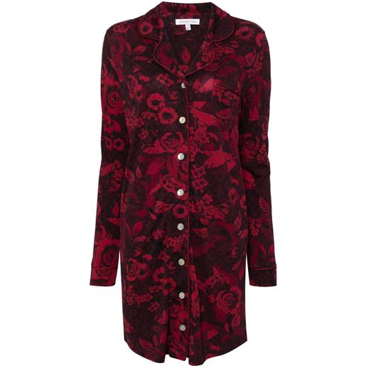 Johnny Was camicia da notte carrie - rosso