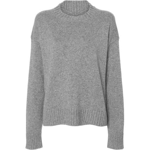 Jil Sander maglione girocollo - grigio
