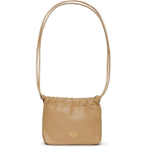 Nº21 Kids borsa a spalla con stampa - marrone