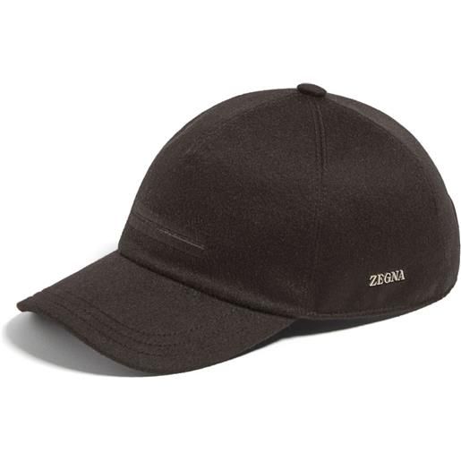 Zegna cappello da baseball - marrone