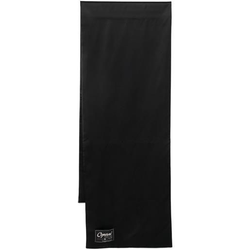 Coperni pashmina in raso - nero