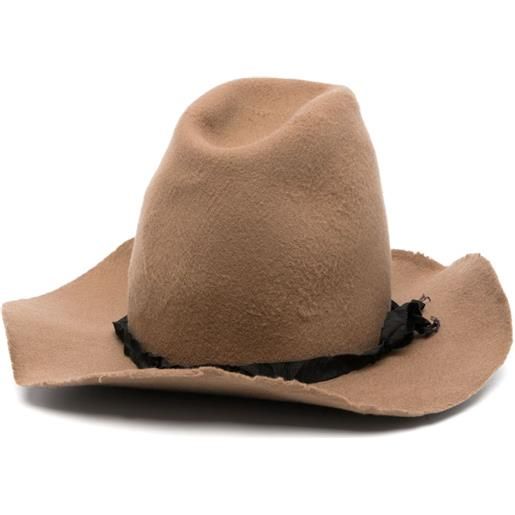 Yohji Yamamoto cappello mountain - marrone