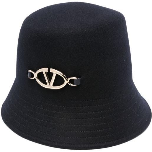 Valentino Garavani cappello bucket vlogo - nero