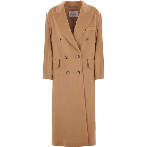 Max Mara cappotto doppiopetto - marrone