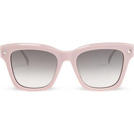 Alexander McQueen Eyewear occhiali da sole spike - rosa