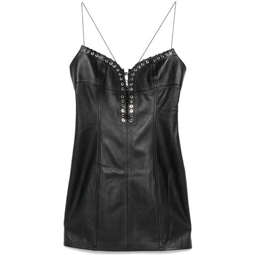 Ludovic de Saint Sernin abito cleavage corto - nero
