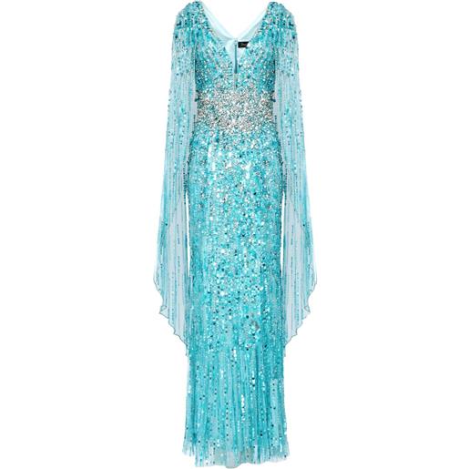 Jenny Packham abito da sera honey - blu