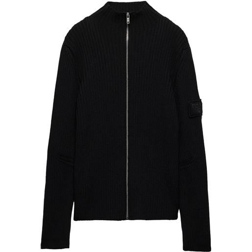 Prada cardigan pesante - nero