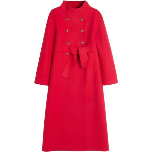 Valentino Garavani cappotto compa carati drap - rosso