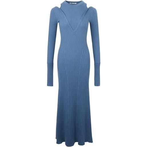 Ports 1961 abito con cut-out - blu
