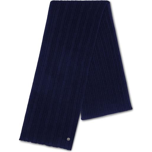 Versace sciarpa a coste medusa '95 - blu