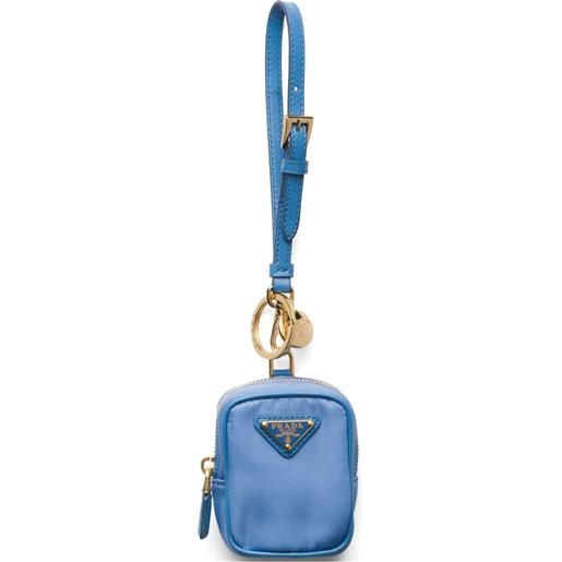Prada portachiavi re-edition 1978 - blu