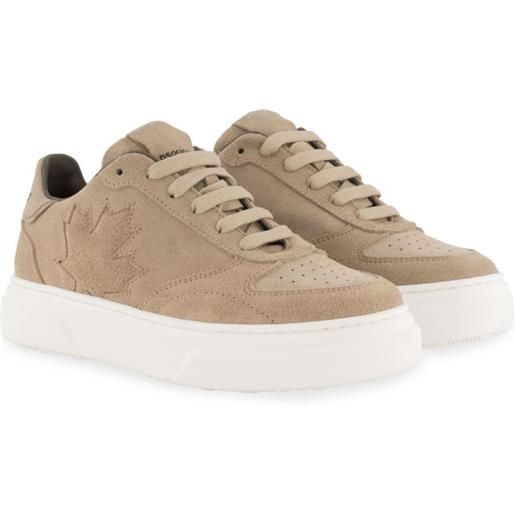 DSQUARED2 KIDS sneakers maple leaf - toni neutri