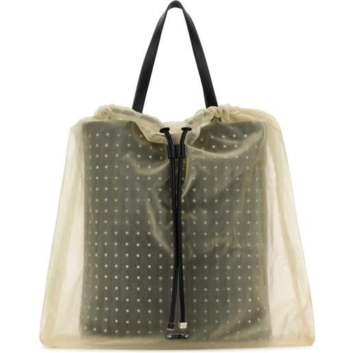 Alexander McQueen borsa tote the nebula - nero