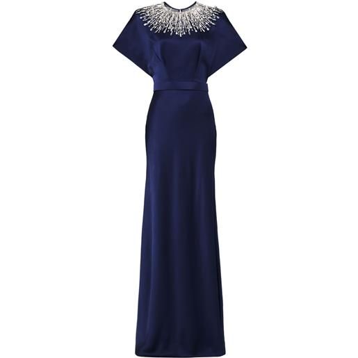 Jenny Packham abito da sera palladium - blu
