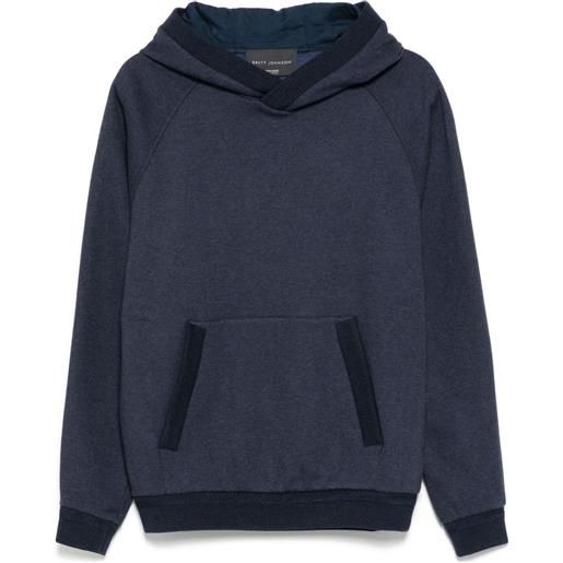 Brett Johnson felpa con cappuccio - blu