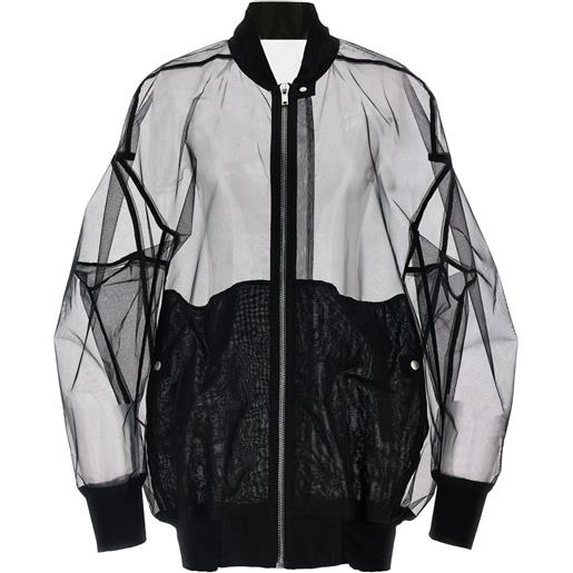 Rick Owens bomber jumbo flight - nero